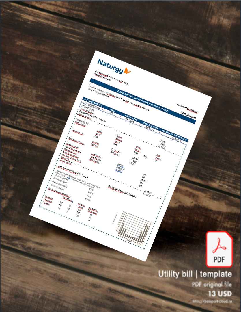 Utility bill | Albanian Power | Albania